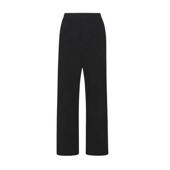 Skims Boyfriend Loose Pant Onyx Black Size S NWT MSRP $52 - Picture 4 of 8